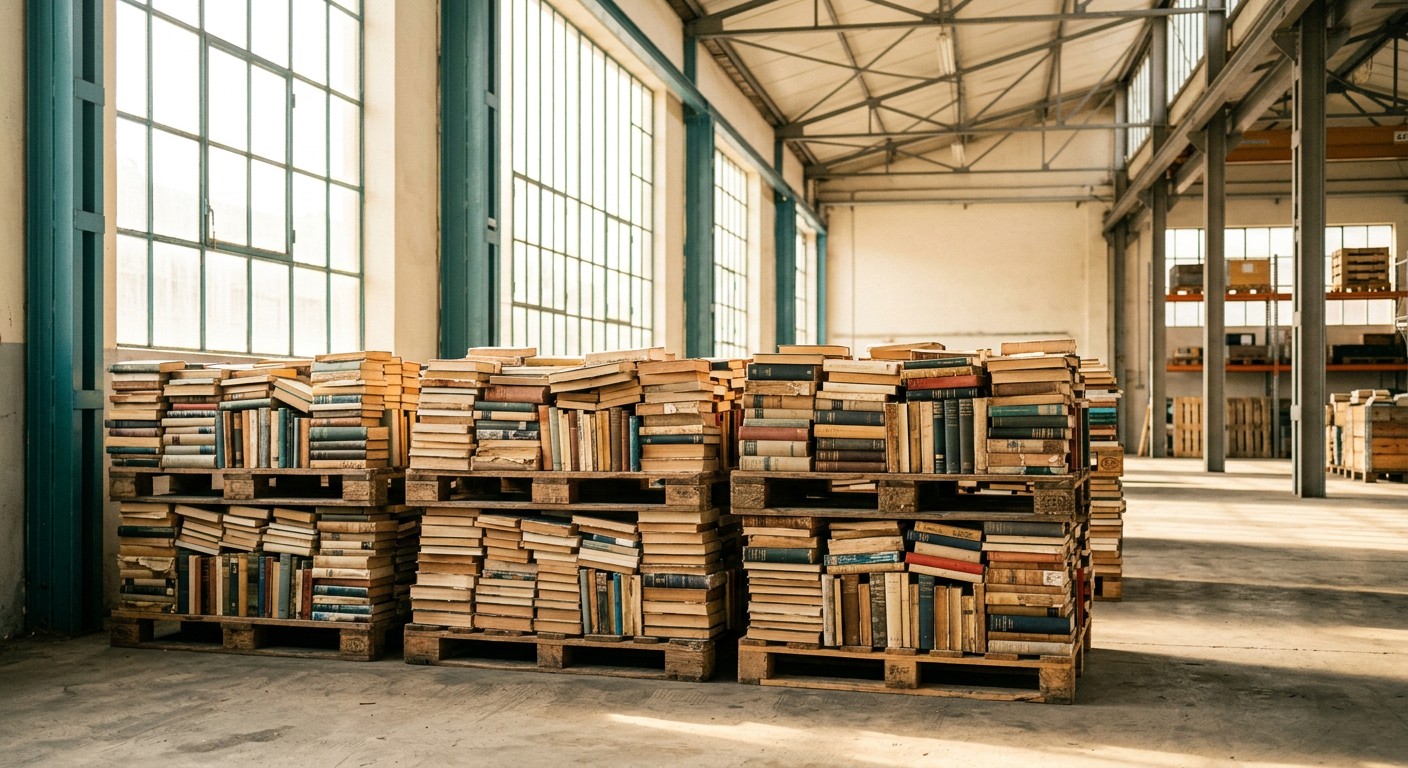 Wholesale Books UK: How UK Buyers Source Used Books in Bulk from North America