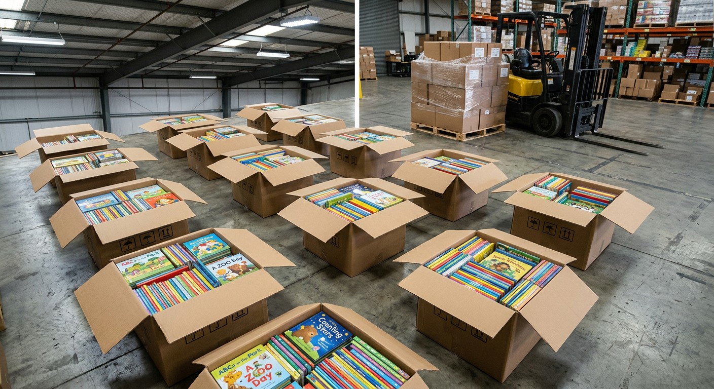 Wholesale Children’s Books for China: Compliant Bulk Sourcing from North America